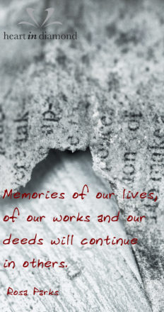 Heart In Diamond - Quote of the week