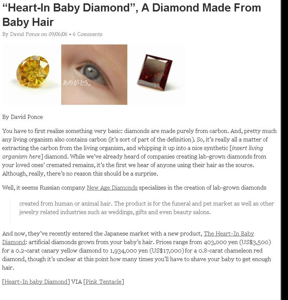 Heart In Diamond - News