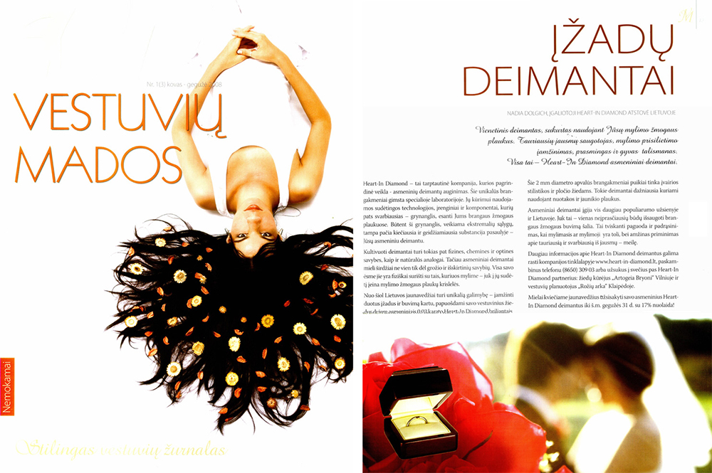 Heart In Diamond - News