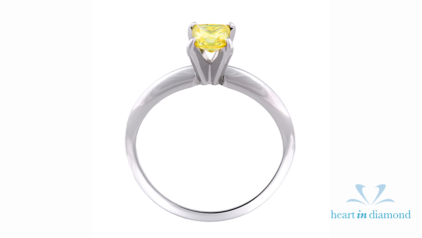 greenish yellow radiant ring