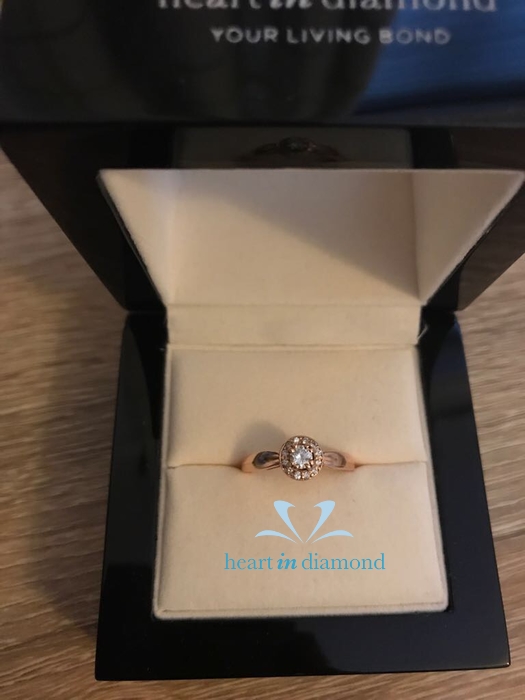 rose gold ring anita